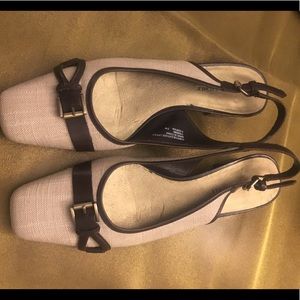 Etienne aigner sling backs